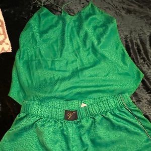 Victoria's Secret Animal Print Pajama Set